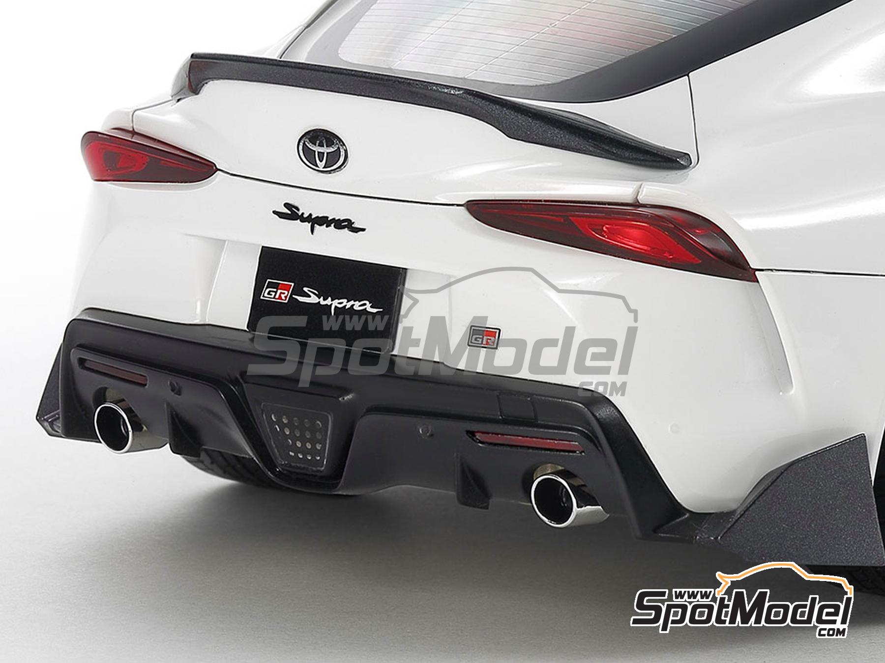 Image 27: Toyota GR Supra Custom | Car scale model kit in 1/24 scale manufactured by Tamiya (ref.&nbsp;TAM24371, also 4950344243716 and 24371)