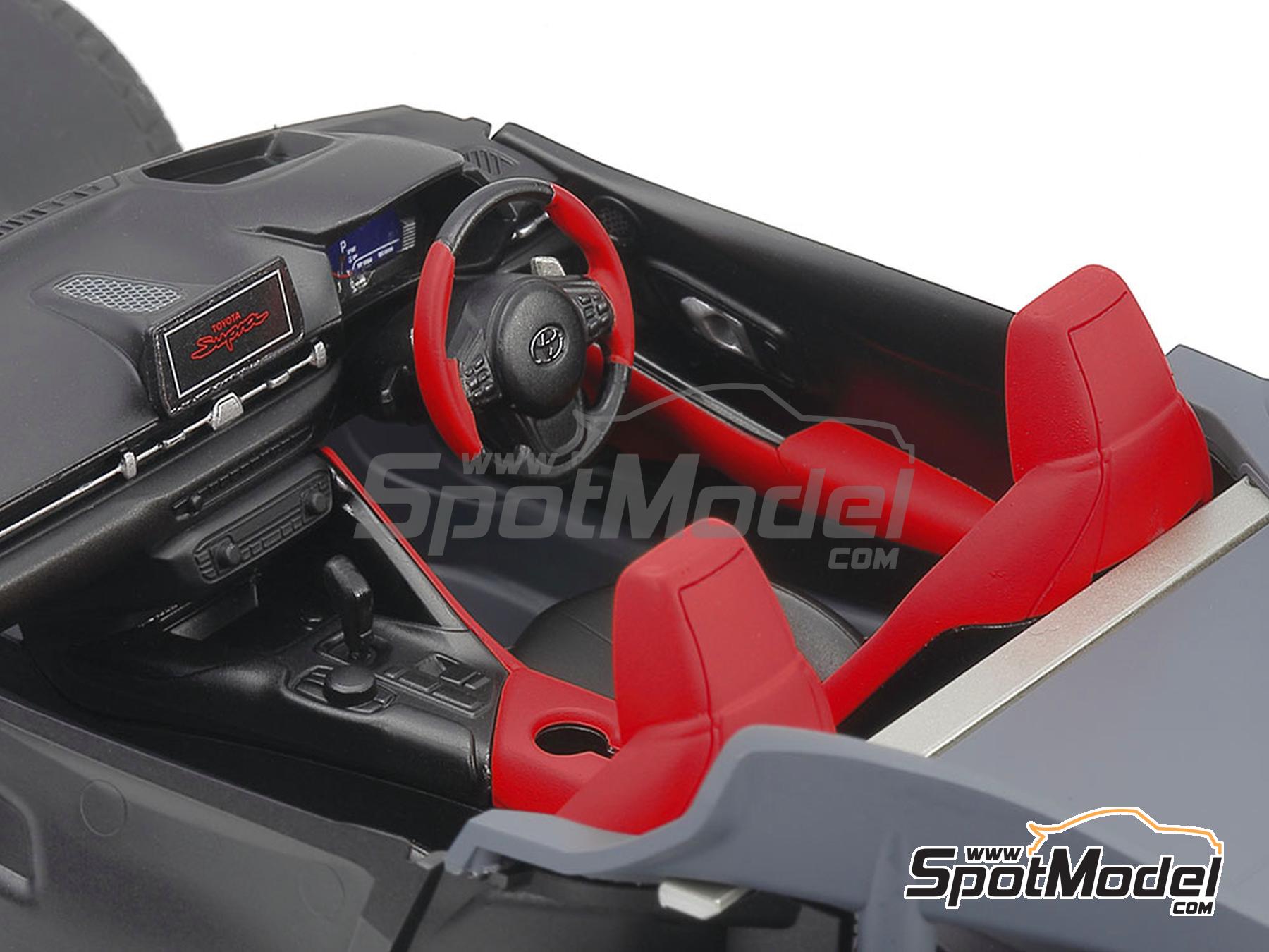 Image 29: Toyota GR Supra Custom | Car scale model kit in 1/24 scale manufactured by Tamiya (ref.&nbsp;TAM24371, also 4950344243716 and 24371)