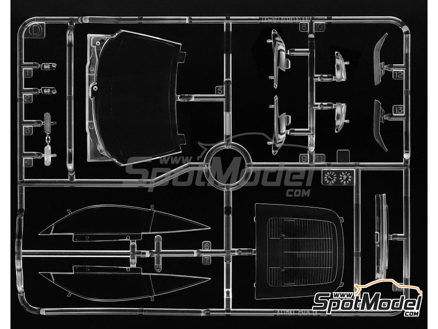 Image 20: Honda Prelude (BF1) | Maqueta de coche en escala 1/24 fabricado por Tamiya (ref. TAM24373, tambien 4950344243730 y 24373)