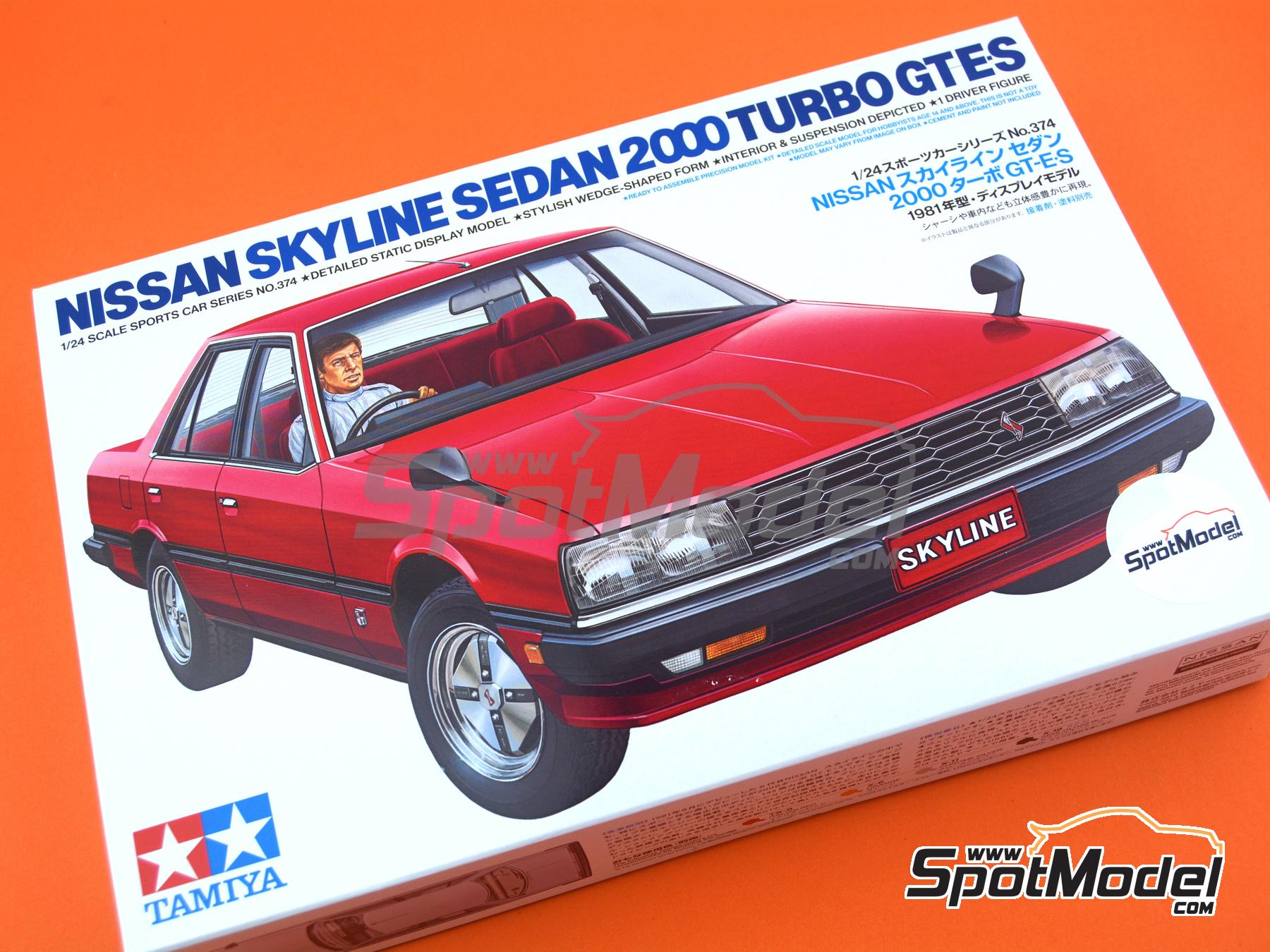 Tamiya 24374: Car scale model kit 1/24 scale - Nissan Skyline