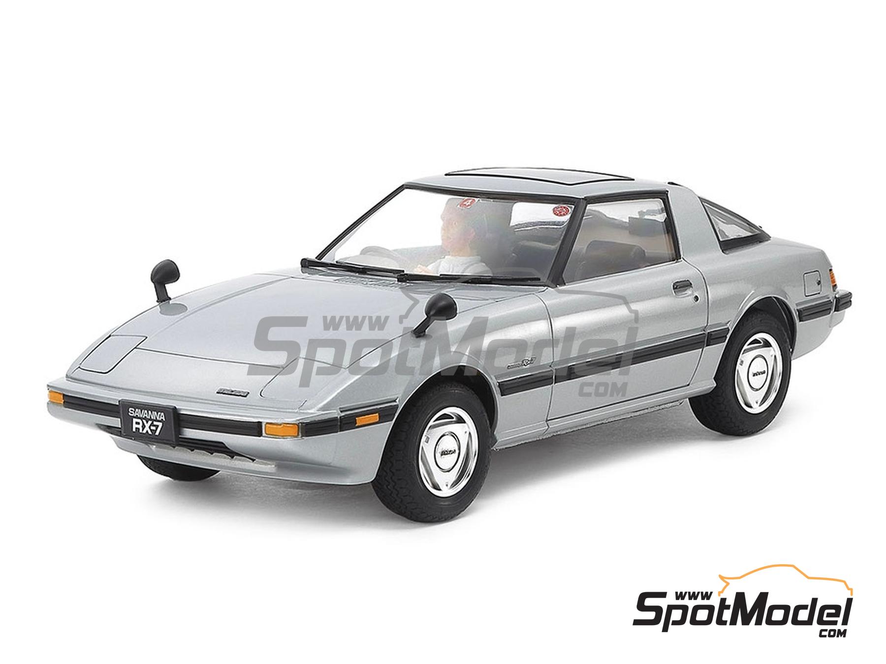 Image 4: Mazda Savanna RX-7 | Car scale model kit in 1/24 scale manufactured by Tamiya (ref.&nbsp;TAM24375, also 4950344243754 and 24375)