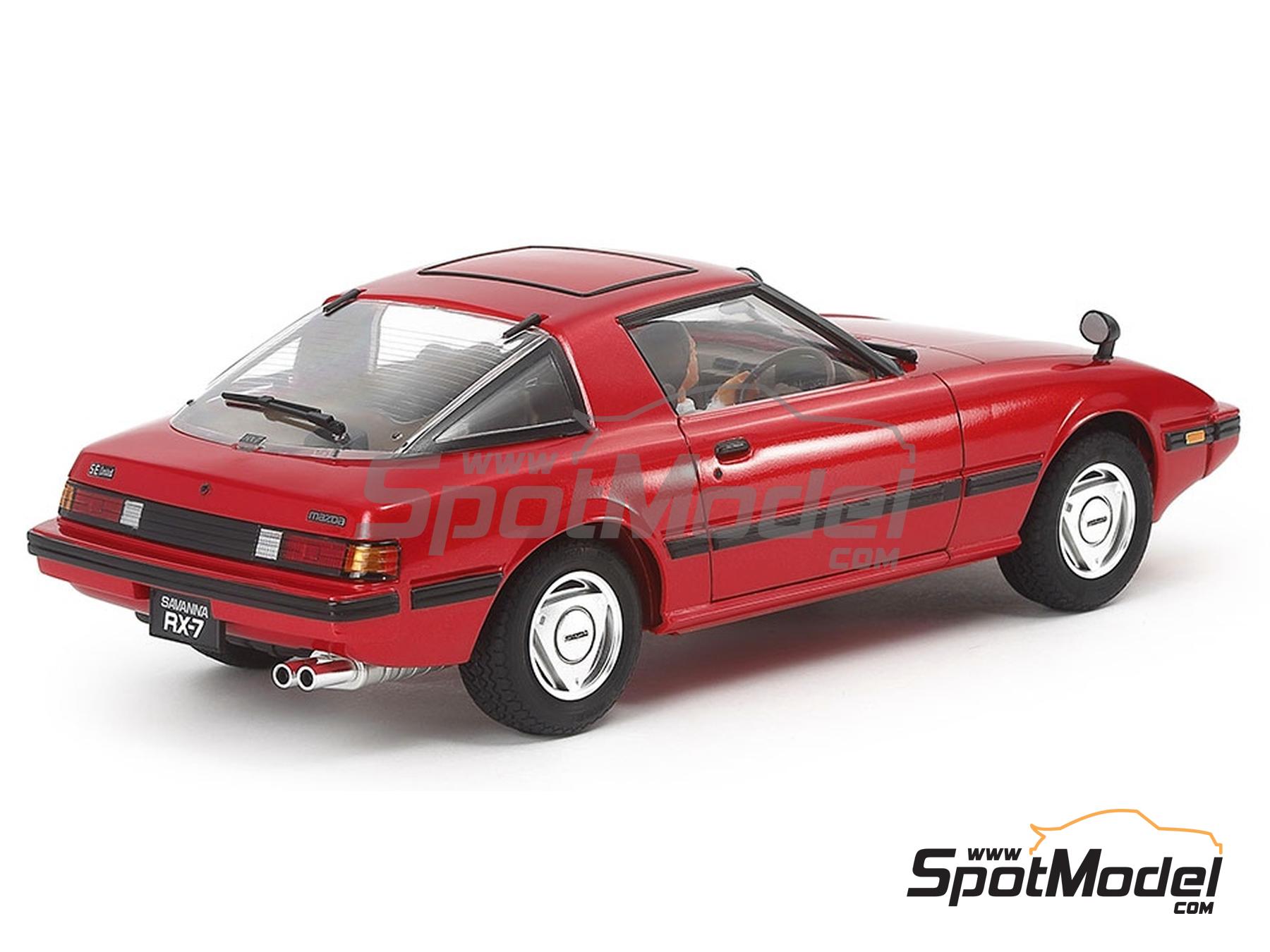 Image 5: Mazda Savanna RX-7 | Car scale model kit in 1/24 scale manufactured by Tamiya (ref.&nbsp;TAM24375, also 4950344243754 and 24375)