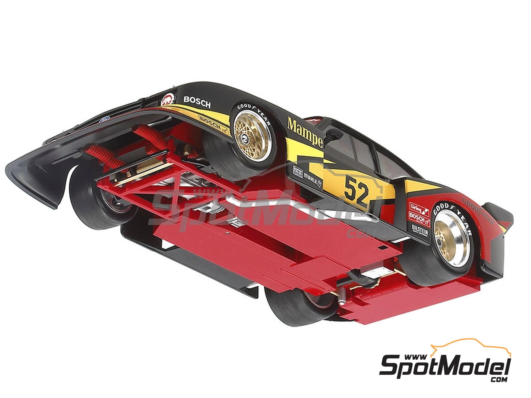 Image 5: Ford Zakspeed Capri Turbo Zakspeed Team sponsored by Mampe - Deutsche Rennsport Meisterschaft DRM 1978 | Car scale model kit in 1/24 scale manufactured by Tamiya (ref.&nbsp;TAM24376, also 4950344243761 and 24376)