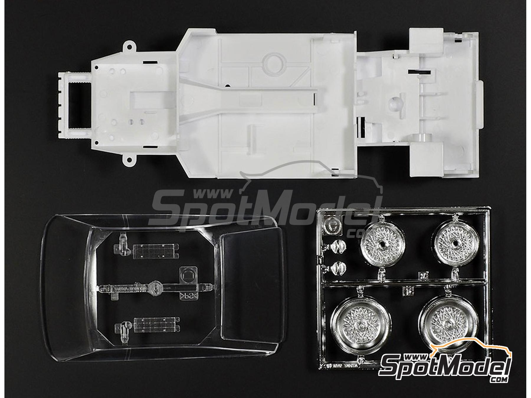 Image 9: Ford Zakspeed Capri Turbo Zakspeed Team sponsored by Mampe - Deutsche Rennsport Meisterschaft DRM 1978 | Car scale model kit in 1/24 scale manufactured by Tamiya (ref.&nbsp;TAM24376, also 4950344243761 and 24376)