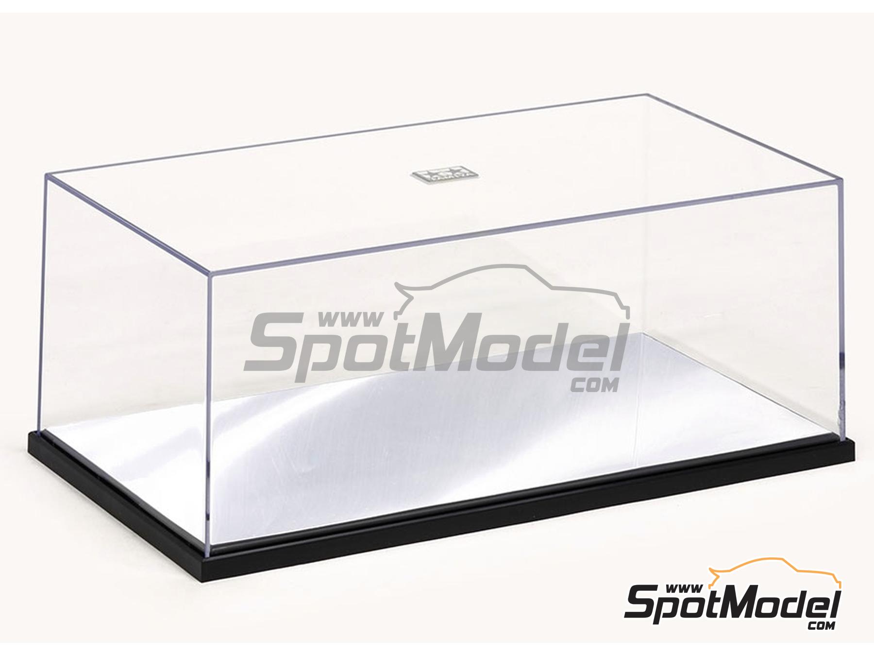 Image 1: Display case C with mirror sheet - 1/24, 1/20 vehicles | Display case in 1/24 scale manufactured by Tamiya (ref.&nbsp;TAM73008, also 4950344730087 and 73008)