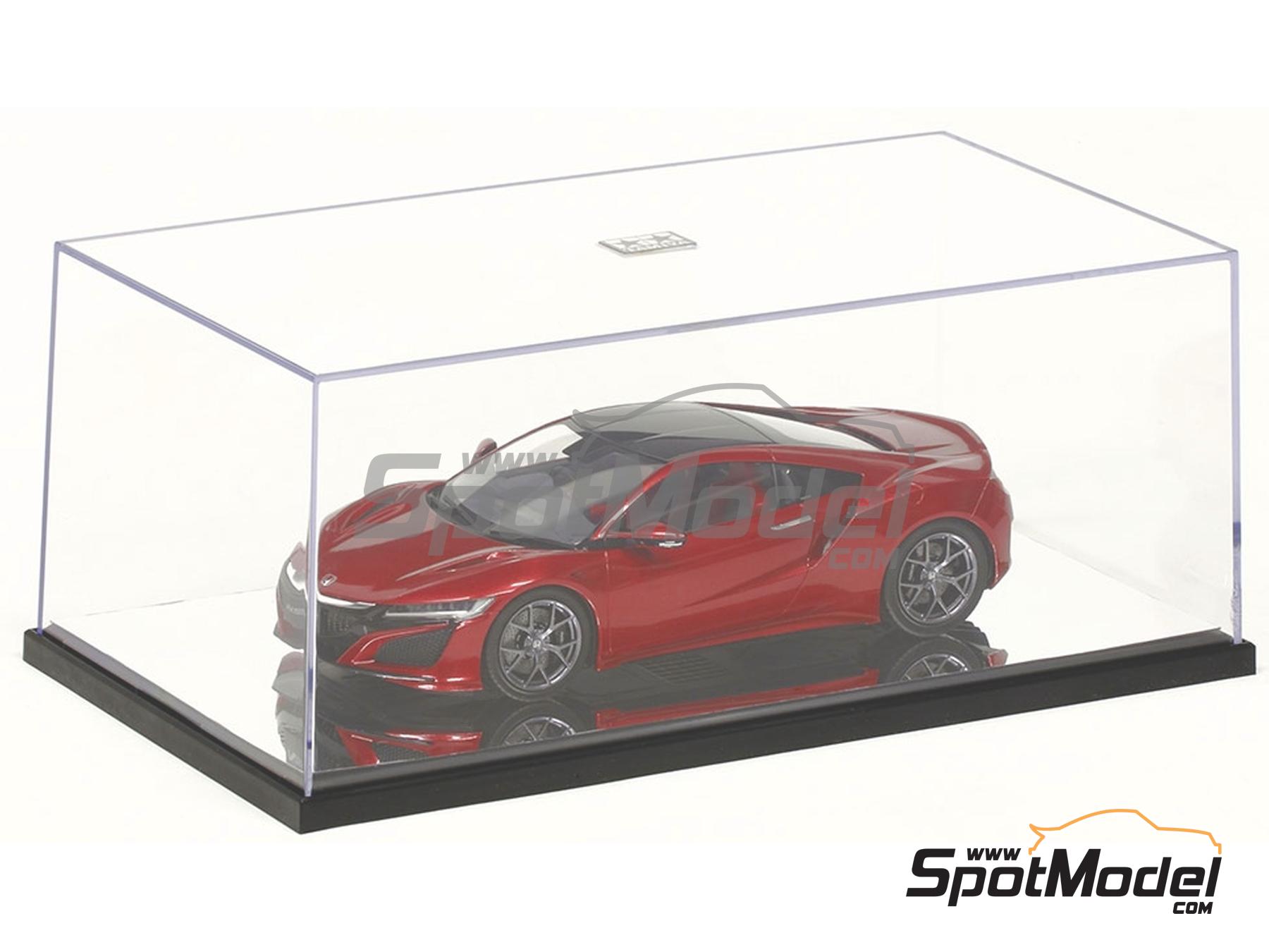 Image 2: Display case C with mirror sheet - 1/24, 1/20 vehicles | Display case in 1/24 scale manufactured by Tamiya (ref.&nbsp;TAM73008, also 4950344730087 and 73008)