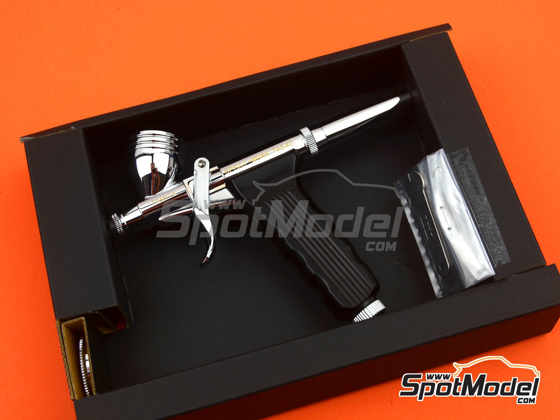 Image 4: Spray-Work HG Trigger-Type Airbrush with Integrated Cup | Airbrush manufactured by Tamiya (ref.&nbsp;TAM74540, also 4950344745401 and 74540)