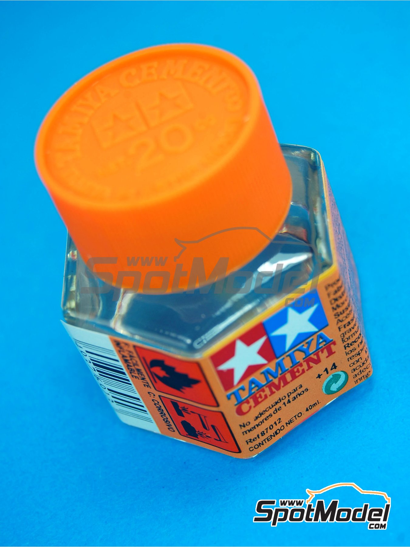 Tamiya 87012: Glue Plastic Cement 1 x 20ml (ref. TAM87012)