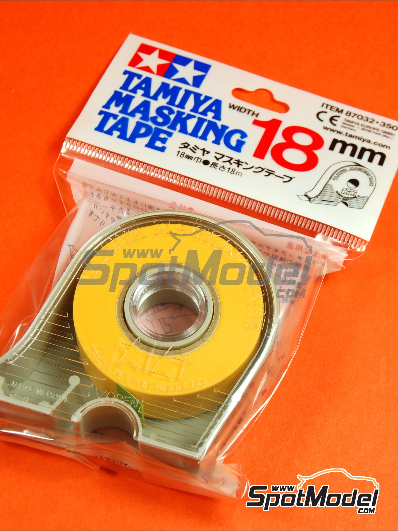 Tamiya 87032: Masks Masking Tape 18mm with dispenser (ref. TAM87032)