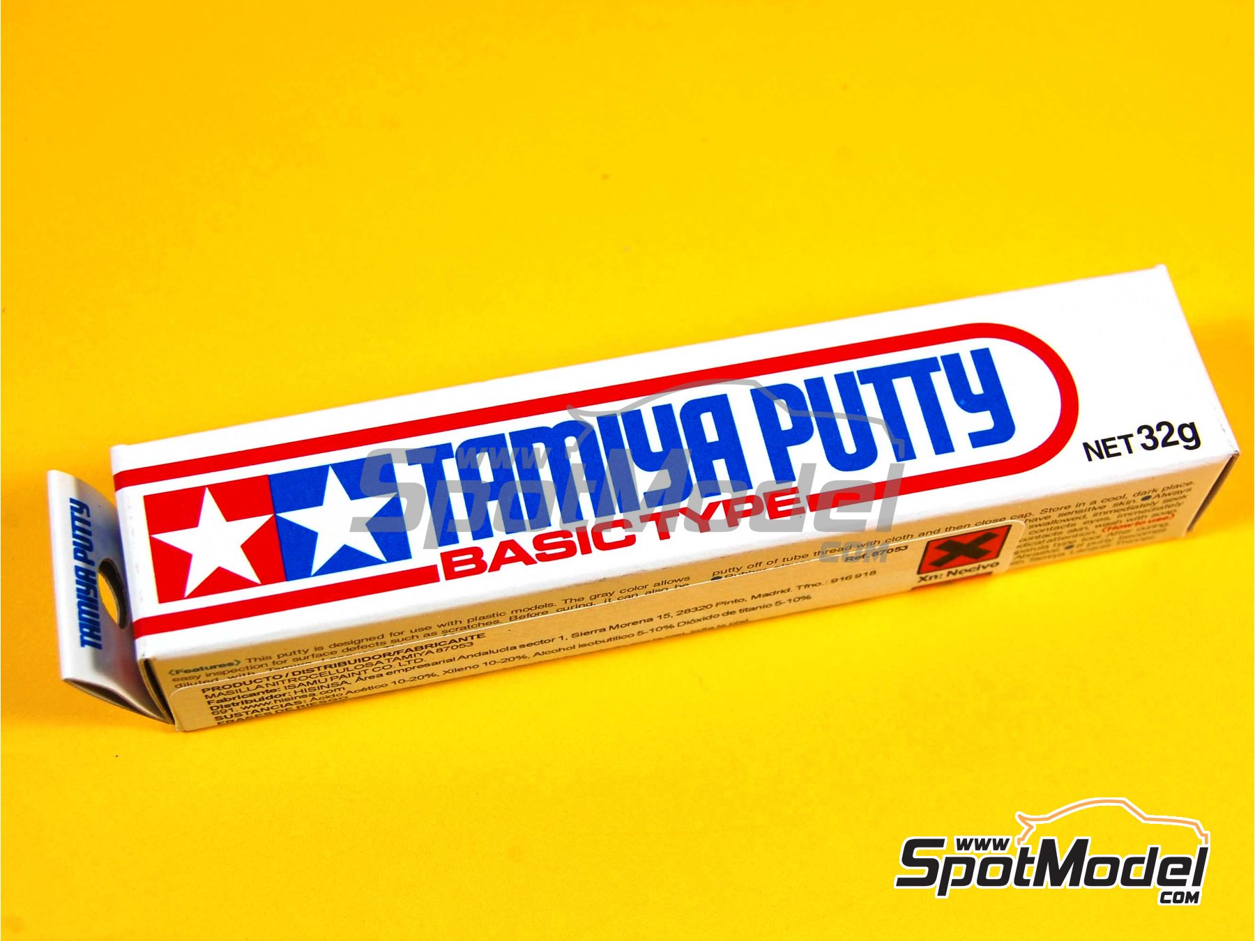 Tamiya: Putty - Epoxy Putty Quick Type. - 25 grams - for all kits (ref.  TAM87051), Paints and Tools > Putty