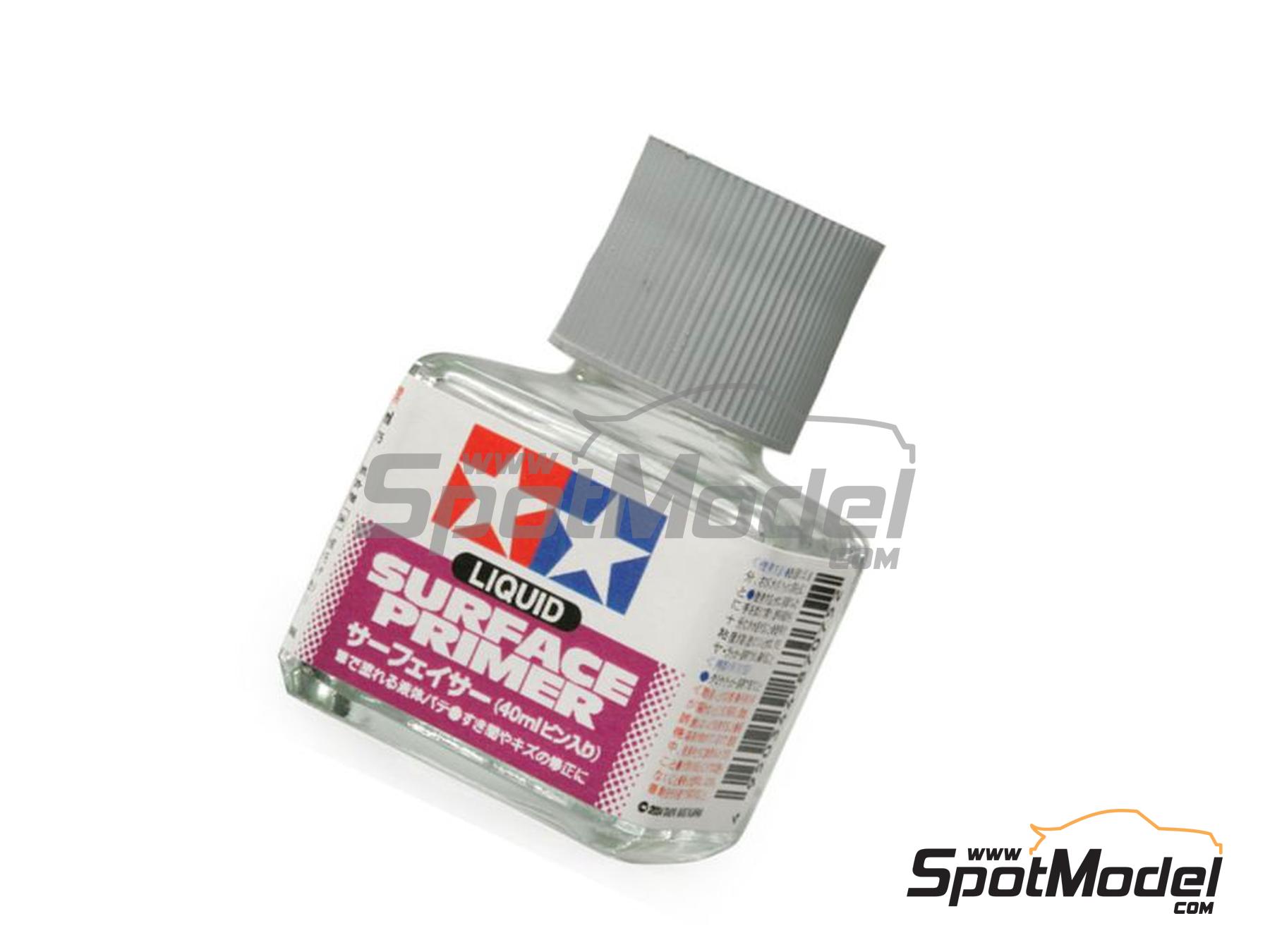 Image 1: Liquid surface primer gray - 1 x 40ml | Primer manufactured by Tamiya (ref. TAM87075, also 4950344870752 and 87075)