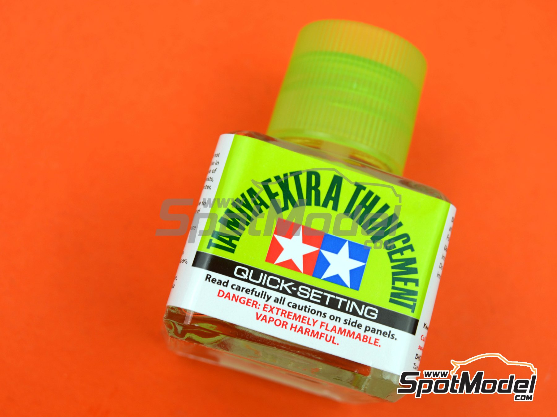 Tamiya 87182: Glue Extra thin cement Quick setting 1 x 40ml (ref