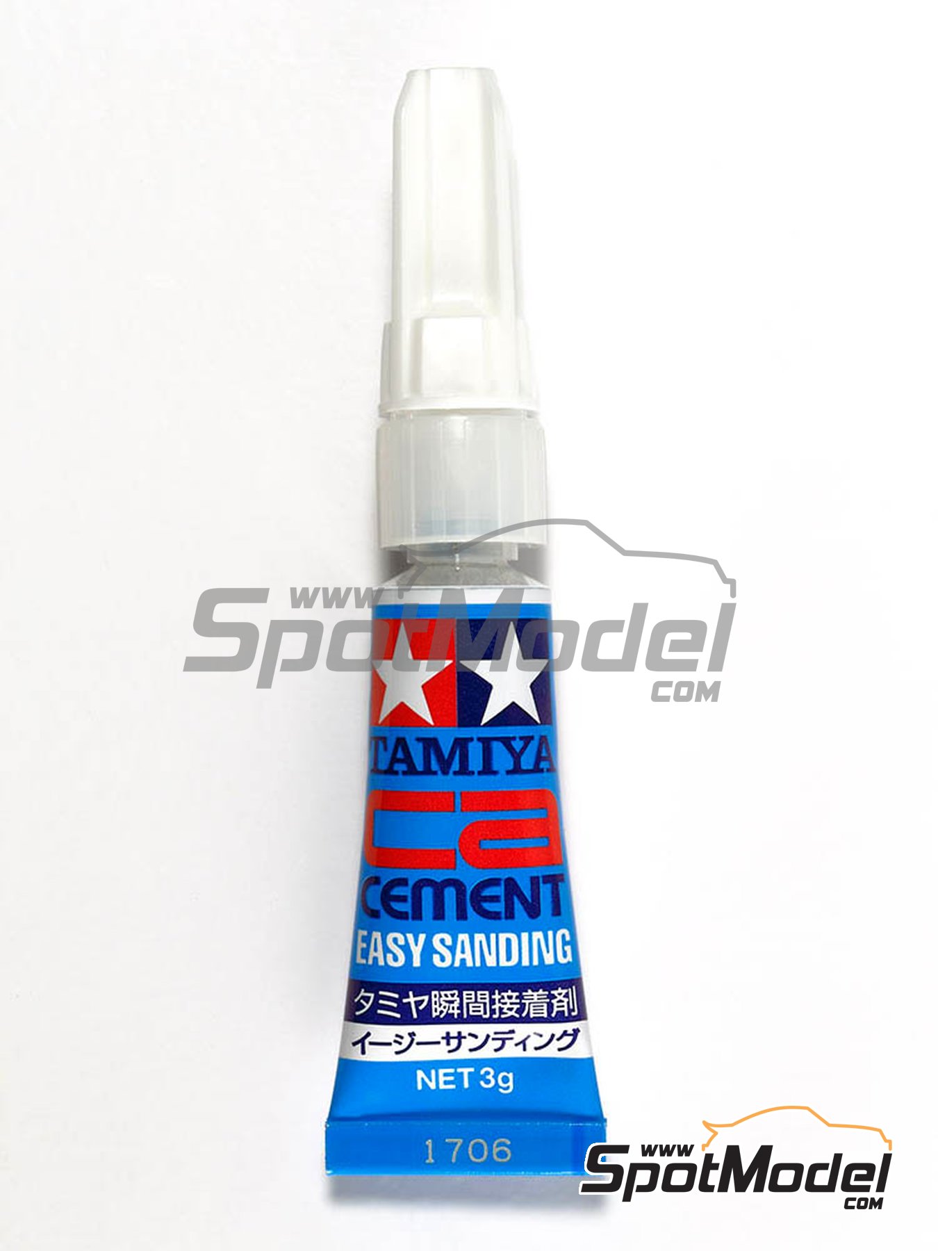 Tamiya 87187: Glue Cyano CA Cement Easy Sanding 1 x 3gr (ref