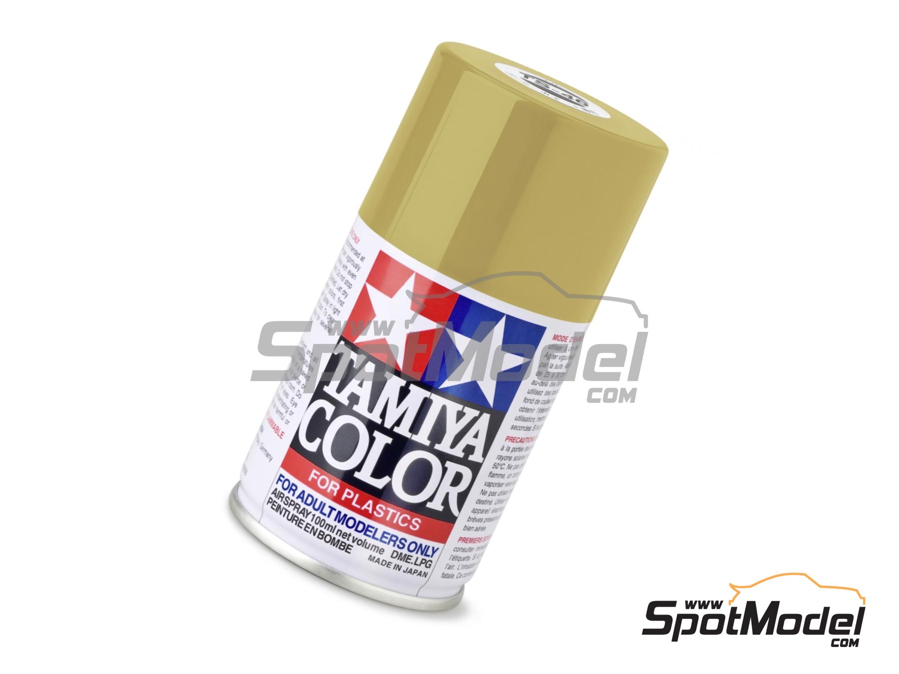 Image 1: Light Sand TS-46 - 1 x 100ml | Spray manufactured by Tamiya (ref.&nbsp;TS-46, also 4950344993888, 85046 and TAM85046)