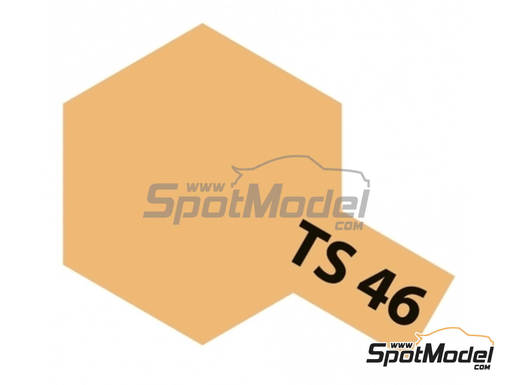 Image 2: Light Sand TS-46 - 1 x 100ml | Spray manufactured by Tamiya (ref.&nbsp;TS-46, also 4950344993888, 85046 and TAM85046)