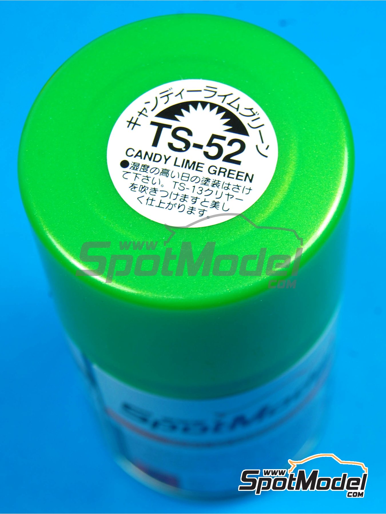 Tamiya TS-52 - Vert Candy brillant - Candy Lime Green - bombe 100 ml