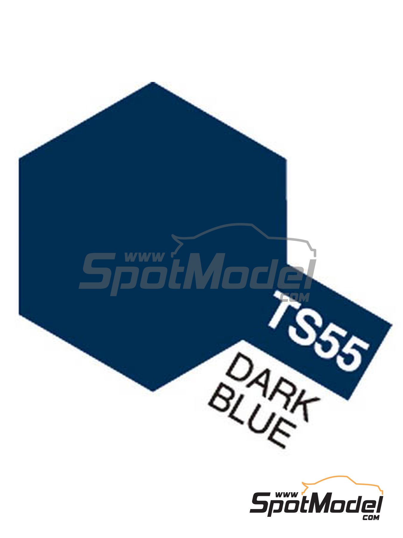 Tamiya TS-55 Dark Blue Lacquer Spray Paint – 3 Oz Can