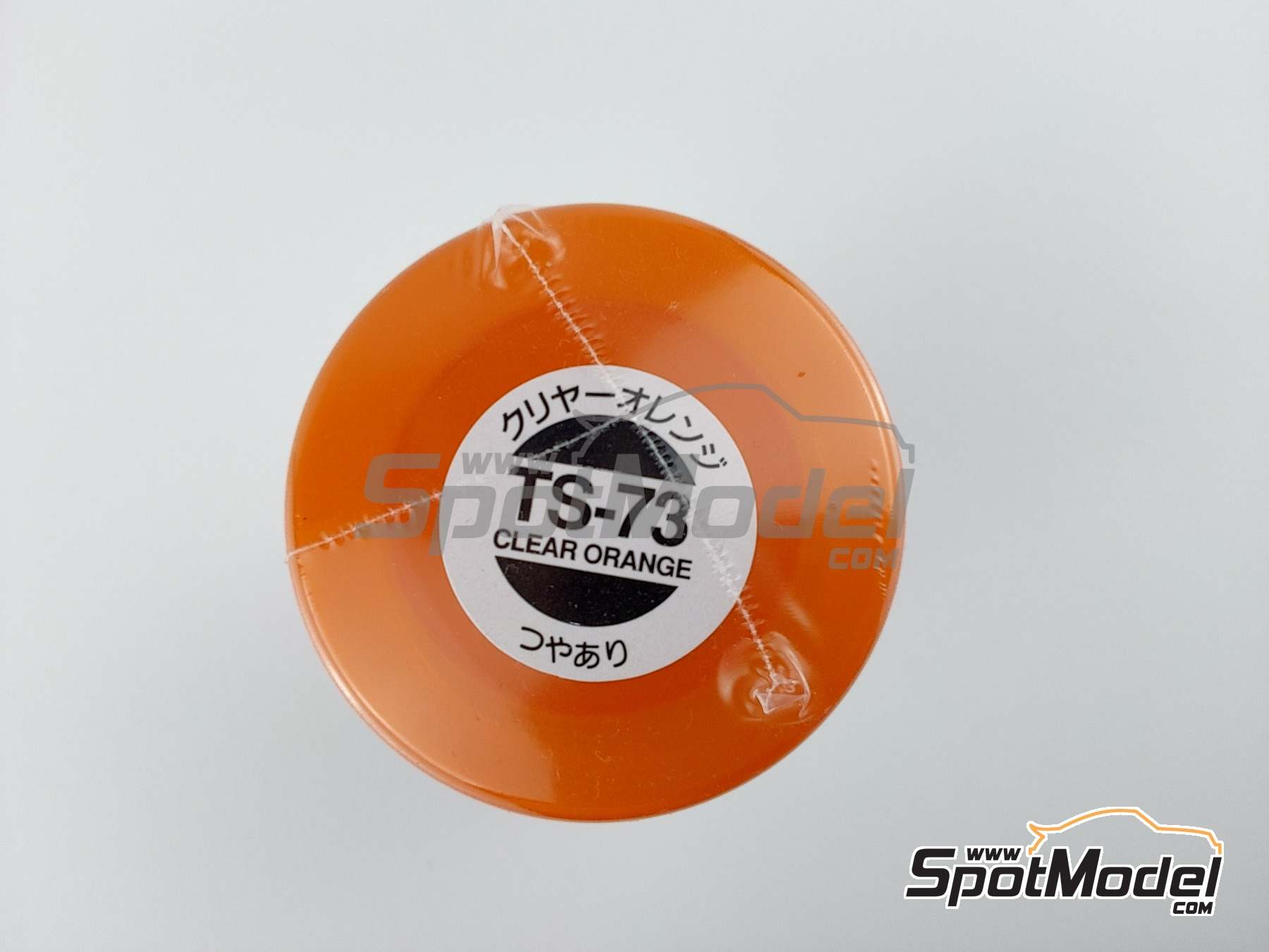 Image 4: Clear Orange TS-73 - 1 x 100ml | Spray manufactured by Tamiya (ref.&nbsp;TS-73, also 85073 and TAM85073)