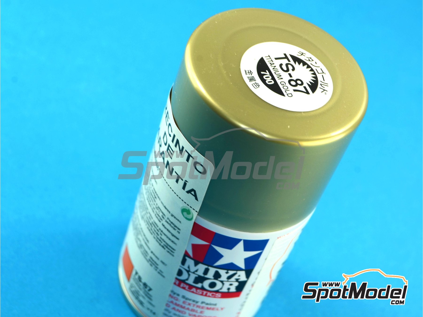 Tamiya 85087: Spray Titanium gold TS-87 1 x 100ml (ref. TS-87