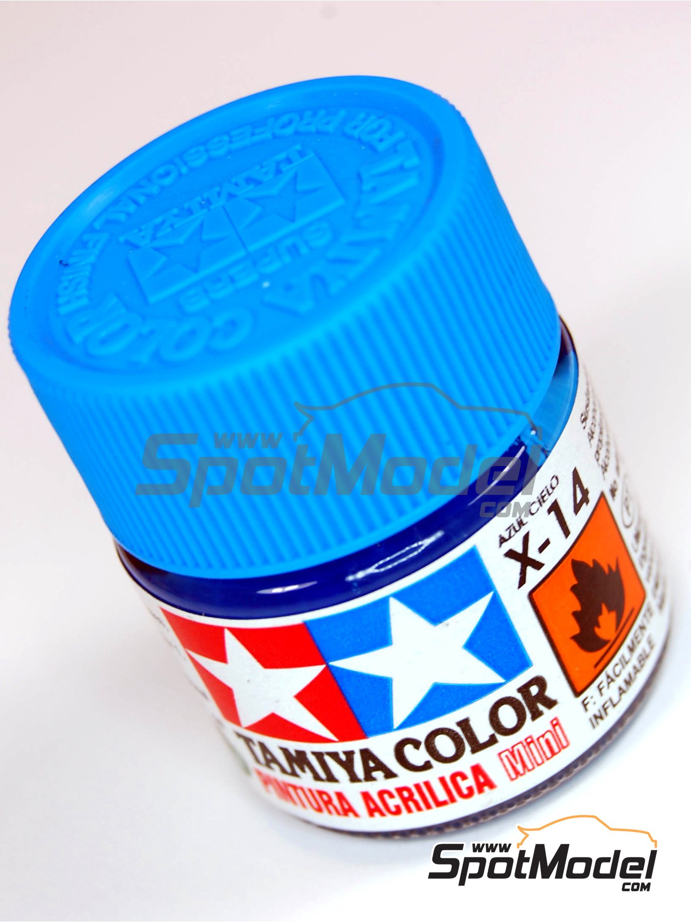 Tamiya X-14 Gloss SKY BLUE Acrylic Model Paint (TAM81014)