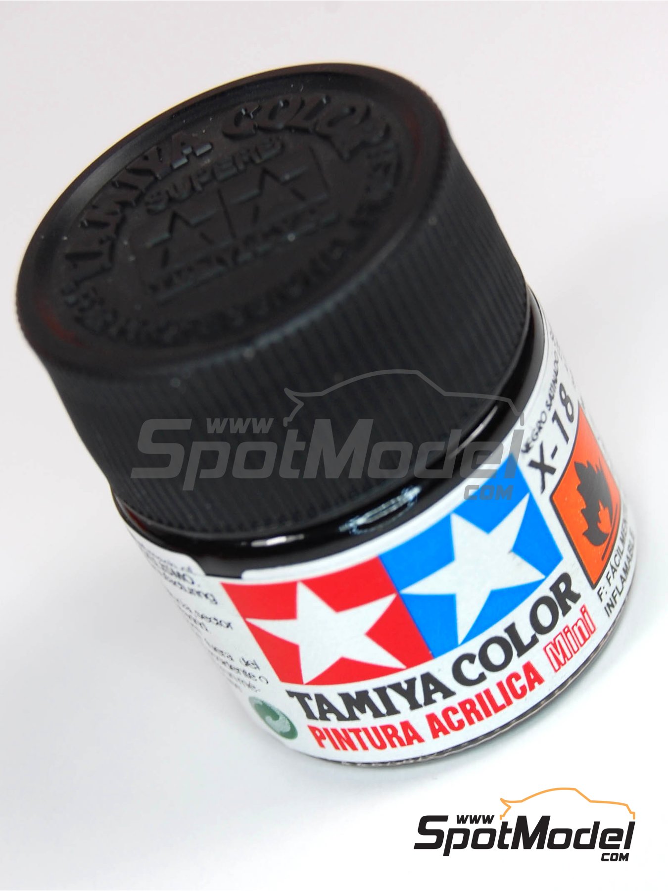 Tamiya Paint - X-32 Tamiya Paint - X-32 Titanium Silver Mini Acrylic Gloss  Finish 