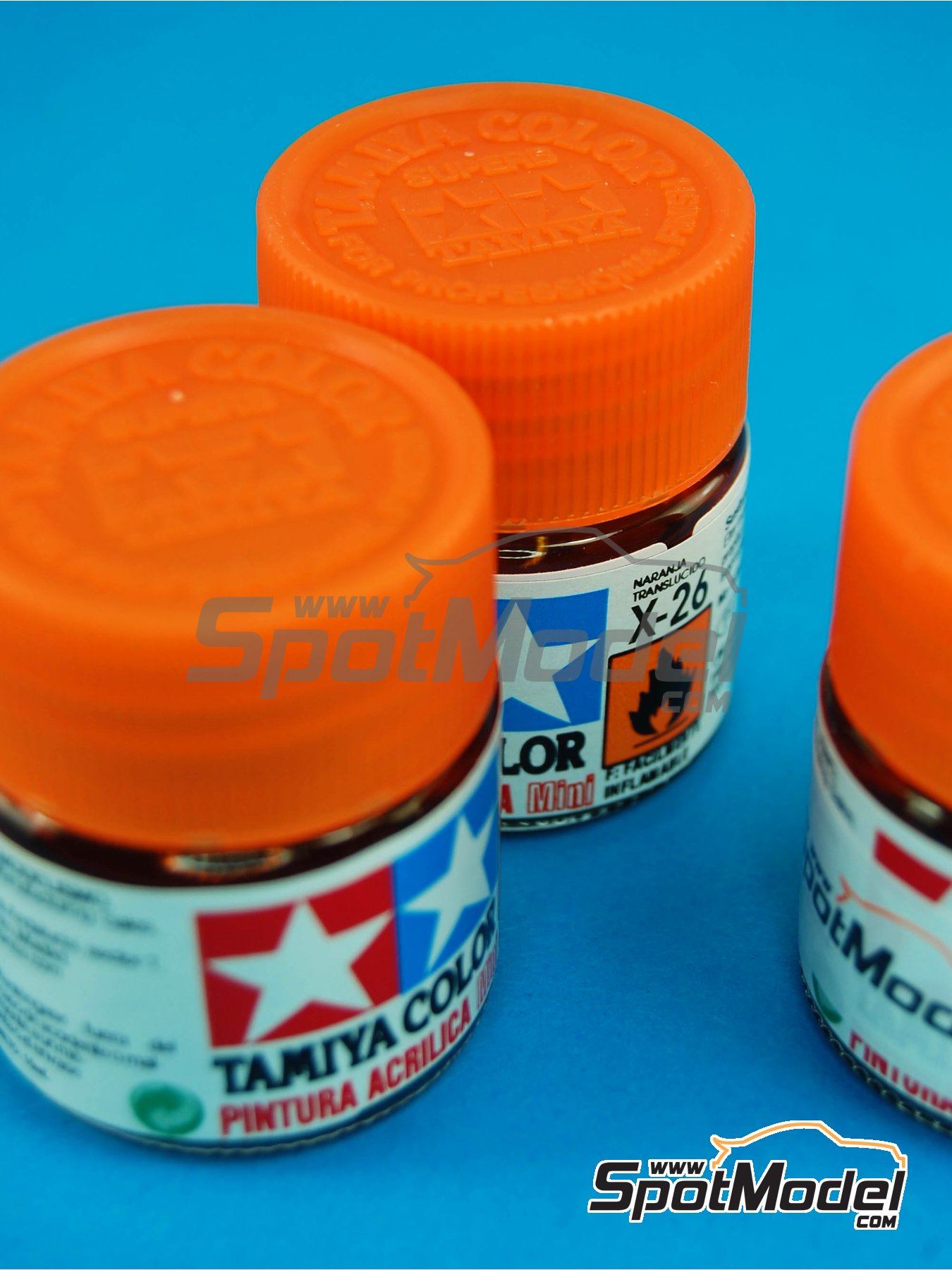 Tamiya 81526: Acrylic paint Clear orange X-26 1 x 10ml (ref. X-26)