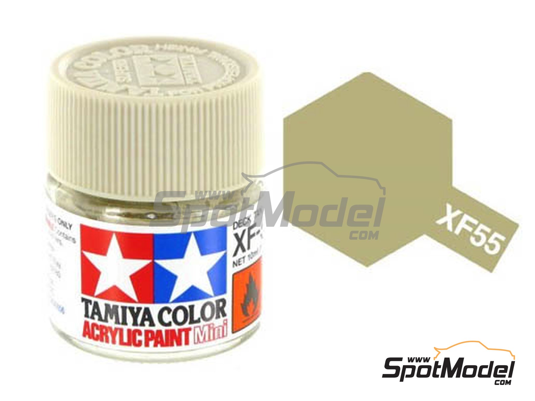 Tamiya 81355 Acrylic Deck Tan XF-55