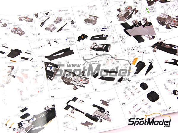 Image 3: Shadow DN8A Equipo Tabatip Shadow Racing patrocinado por F&S Properties - Gran Premio de Formula 1 de Holanda 1976 | Maqueta de coche en escala&nbsp;1/43 fabricado por This Way Up (ref.&nbsp;TWU032, tambien TWU 032)