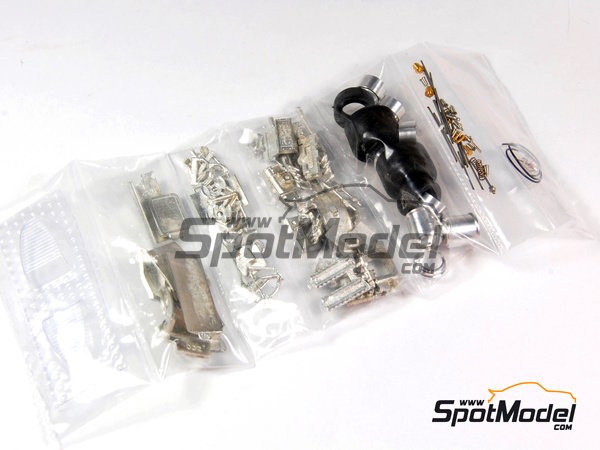 Image 18: Shadow DN8A Equipo Tabatip Shadow Racing patrocinado por F&S Properties - Gran Premio de Formula 1 de Holanda 1976 | Maqueta de coche en escala&nbsp;1/43 fabricado por This Way Up (ref.&nbsp;TWU032, tambien TWU 032)