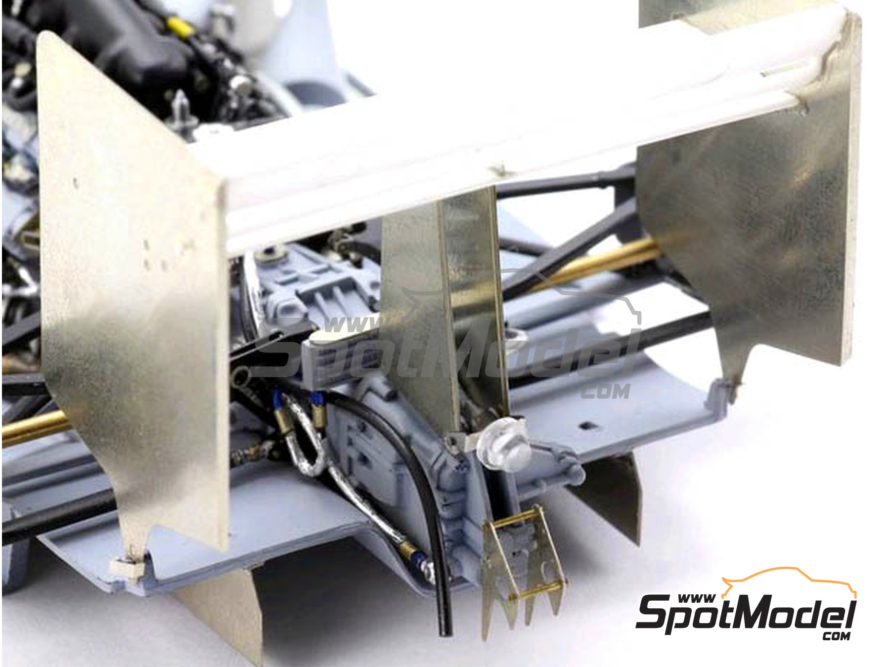 Image 10: McLaren Honda MP4/4 McLaren Racing Limited Team - FIA Formula 1 World Championship 1988 | Detail up set in 1/20 scale manufactured by Top Studio (ref.&nbsp;MD29011)