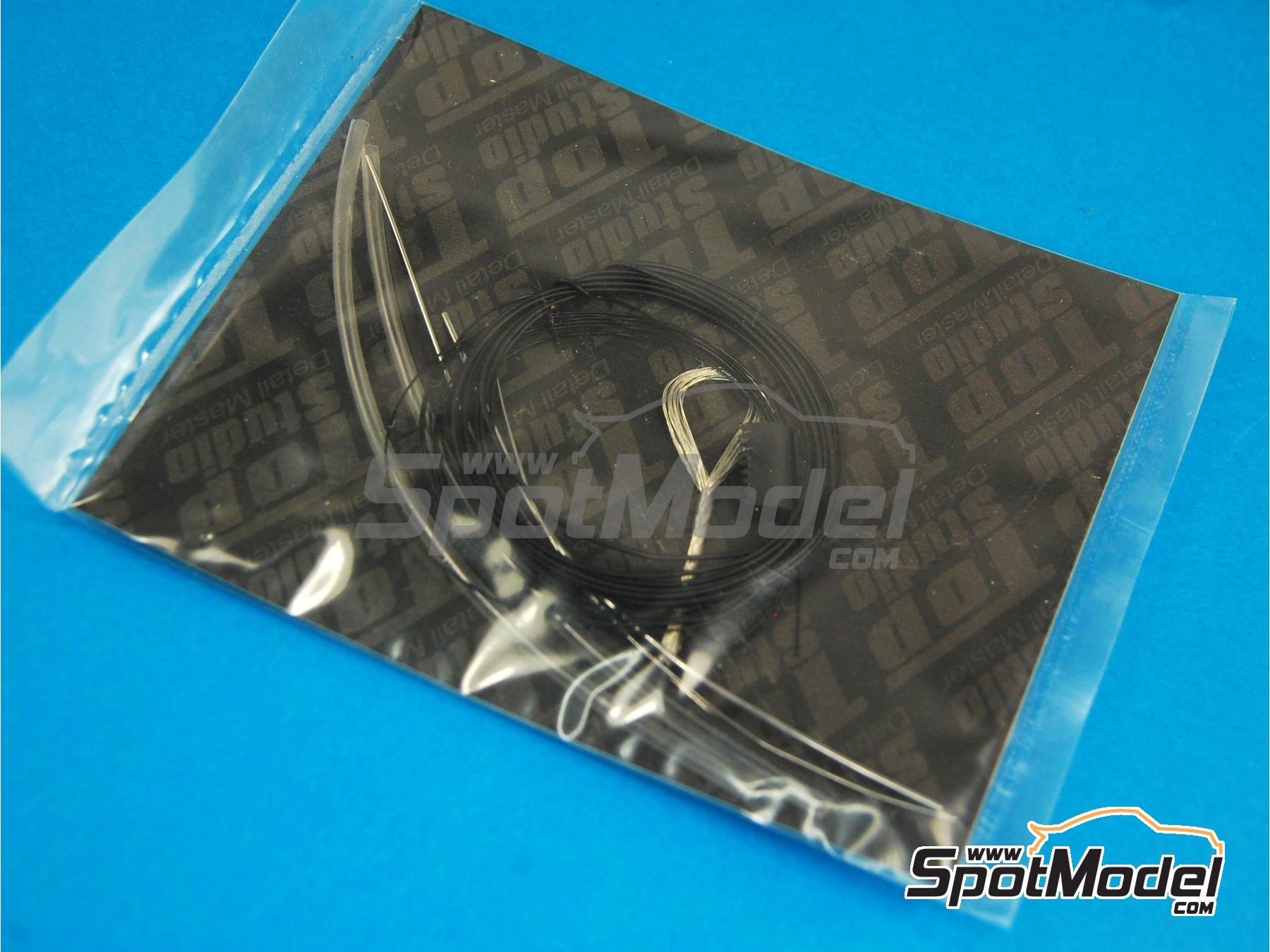 Image 23: Yamaha YZR-M1 - Motorcycle World Championship 2009 | Detail up set in 1/12 scale manufactured by Top Studio (ref.&nbsp;MD29012)