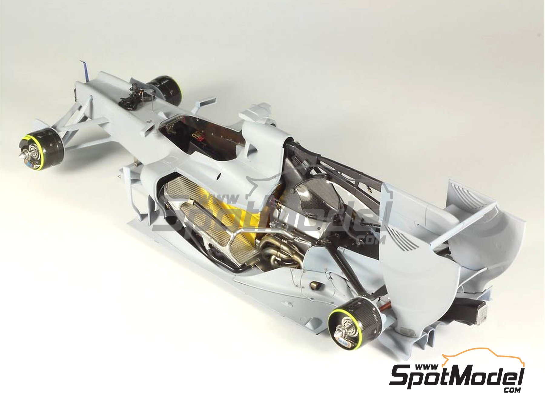 Image 19: RB Racing Renault RB6 - Campeonato del Mundo FIA de Formula 1 2010 | Set de mejora y detallado en escala 1/20 fabricado por Top Studio (ref. MD29014)