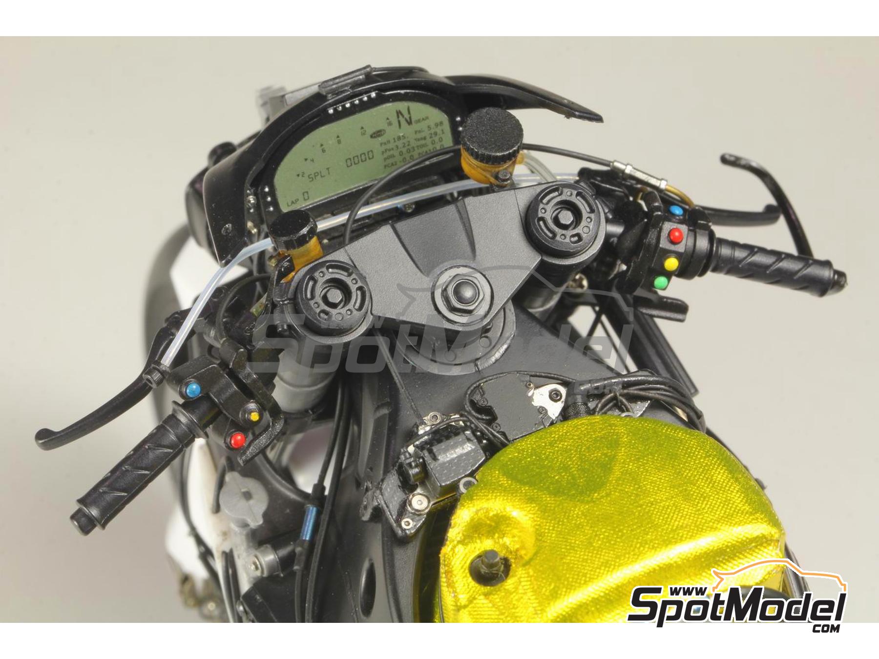 Image 13: Suzuki GSX-RR | Detail up set in 1/12 scale manufactured by Top Studio (ref.&nbsp;MD29019)
