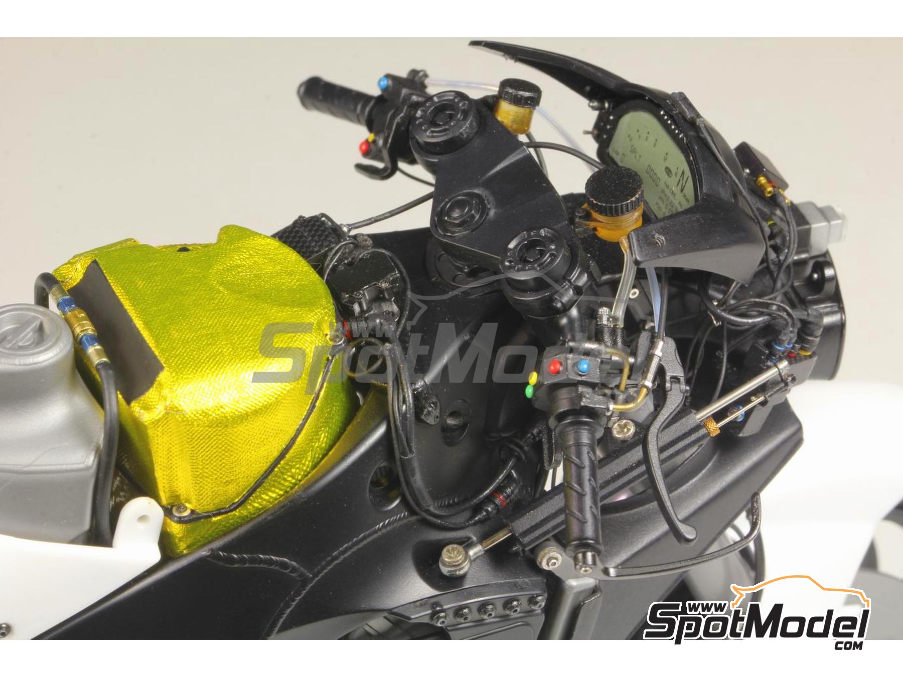 Image 14: Suzuki GSX-RR | Detail up set in 1/12 scale manufactured by Top Studio (ref.&nbsp;MD29019)