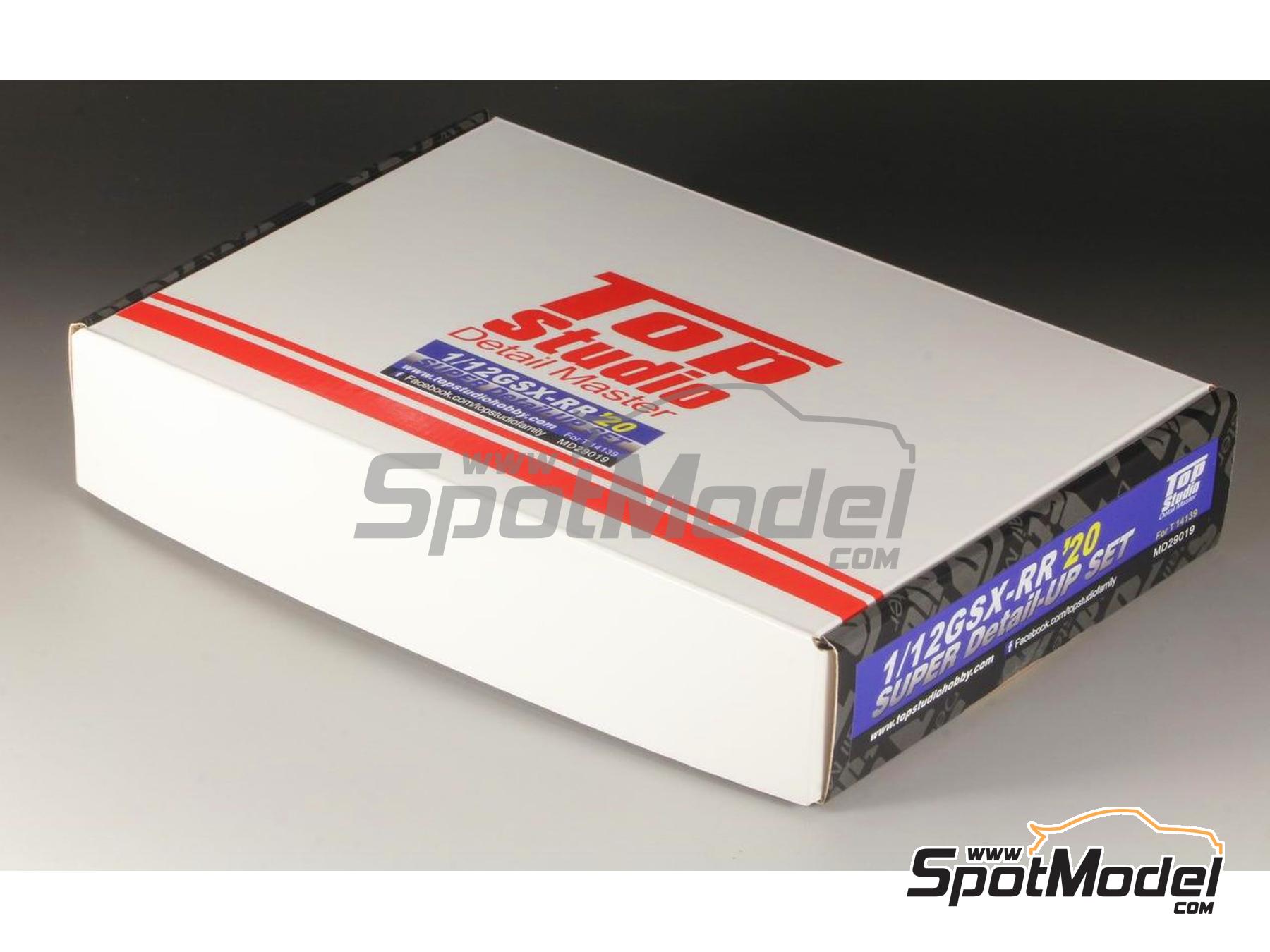 Image 23: Suzuki GSX-RR | Detail up set in 1/12 scale manufactured by Top Studio (ref.&nbsp;MD29019)