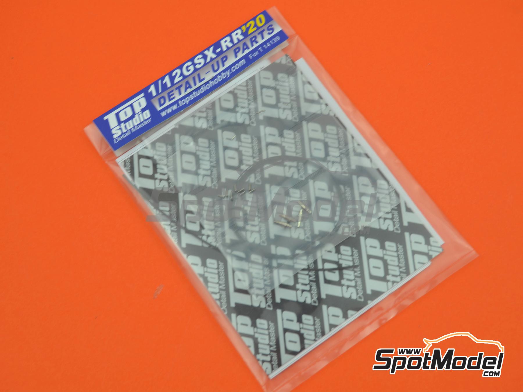 Image 32: Suzuki GSX-RR | Detail up set in 1/12 scale manufactured by Top Studio (ref.&nbsp;MD29019)