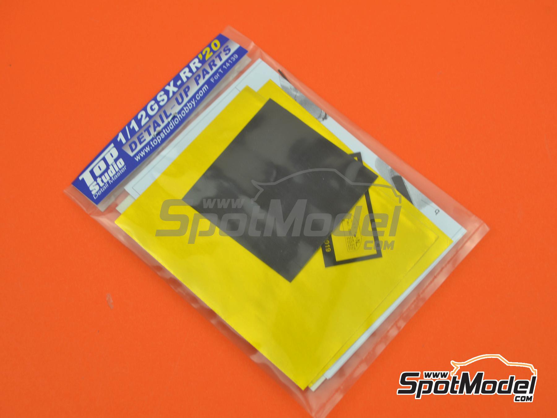 Image 33: Suzuki GSX-RR | Detail up set in 1/12 scale manufactured by Top Studio (ref.&nbsp;MD29019)