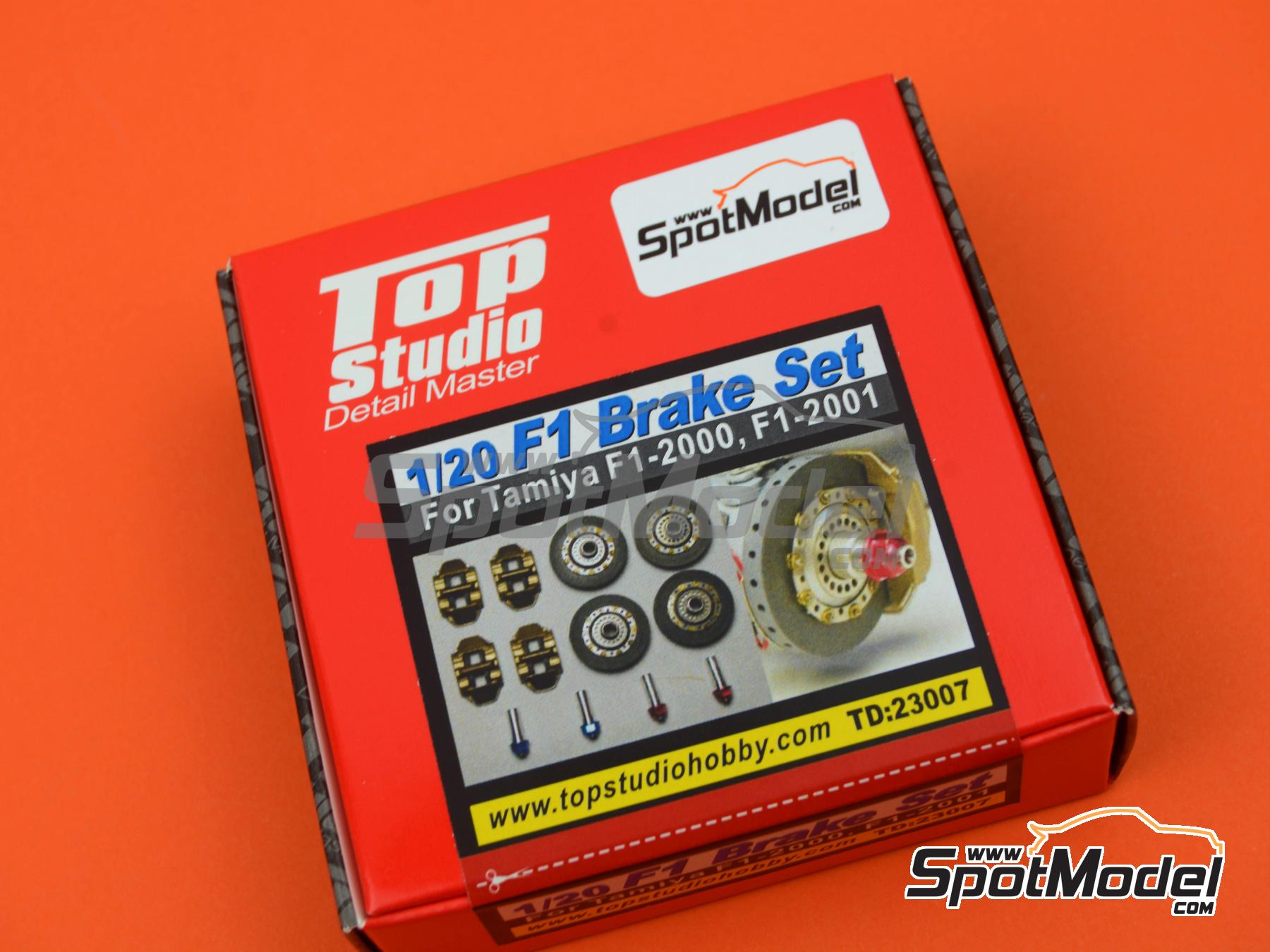 Image 1: Ferrari F1-2000/F2001 | Frenos en escala&nbsp;1/20 fabricado por Top Studio (ref.&nbsp;TD23007)