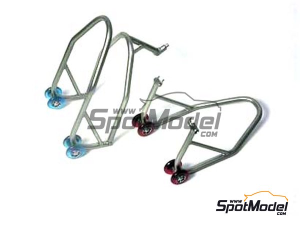 Image 3: Honda RC211V | Caballete de moto en escala&nbsp;1/12 fabricado por Top Studio (ref.&nbsp;TD23008)