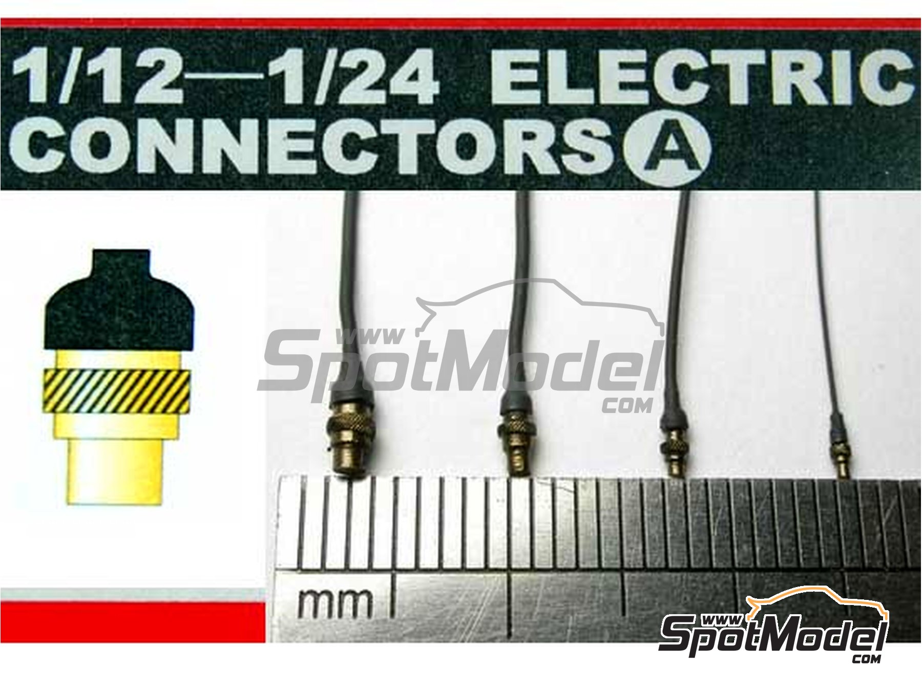 Image 1: Electric connectors set A | Detail manufactured by Top Studio (ref.&nbsp;TD23010)