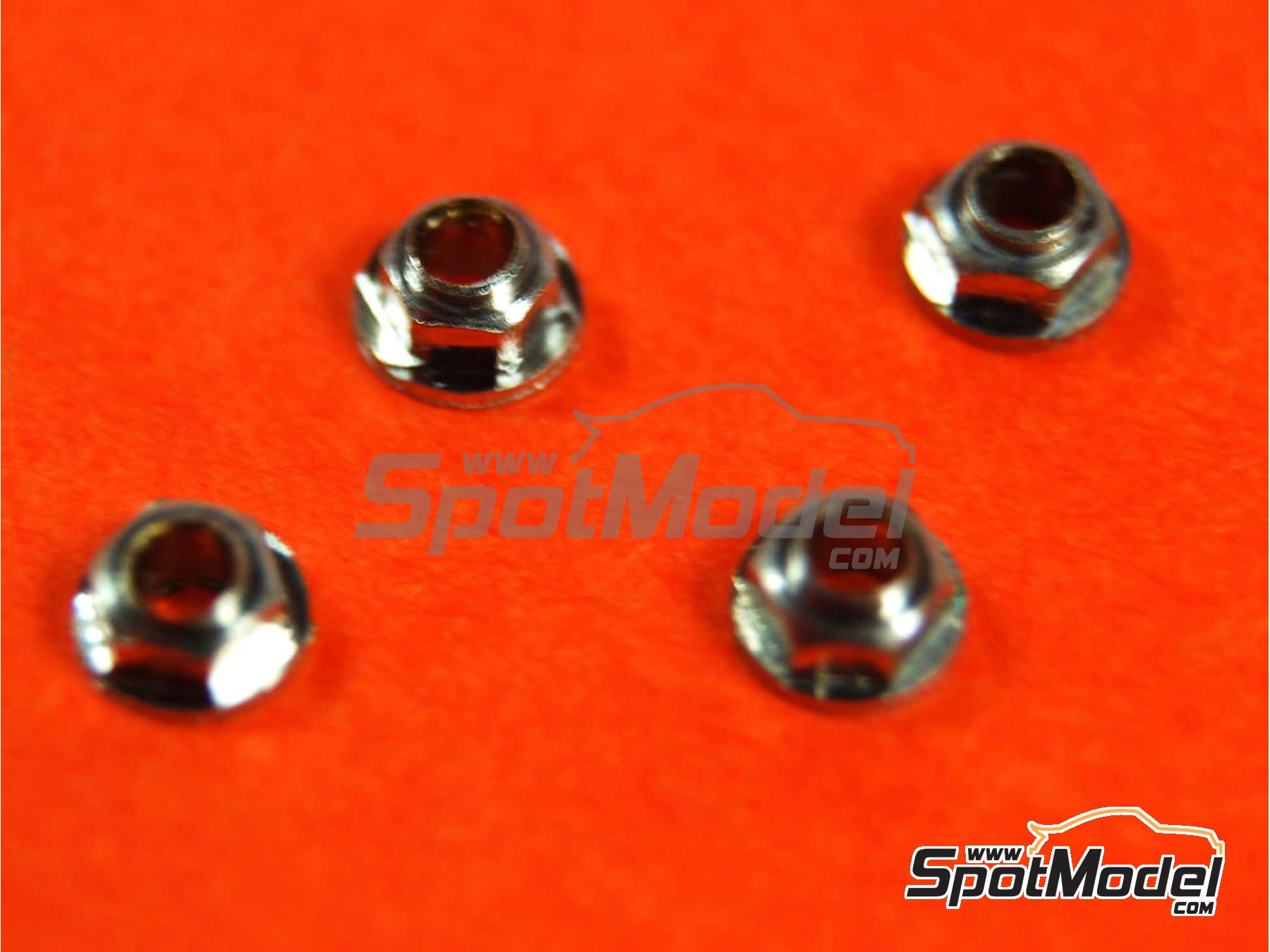 Image 4: MotoGP hex nuts | Nuts in 1/12 scale manufactured by Top Studio (ref.&nbsp;TD23022)