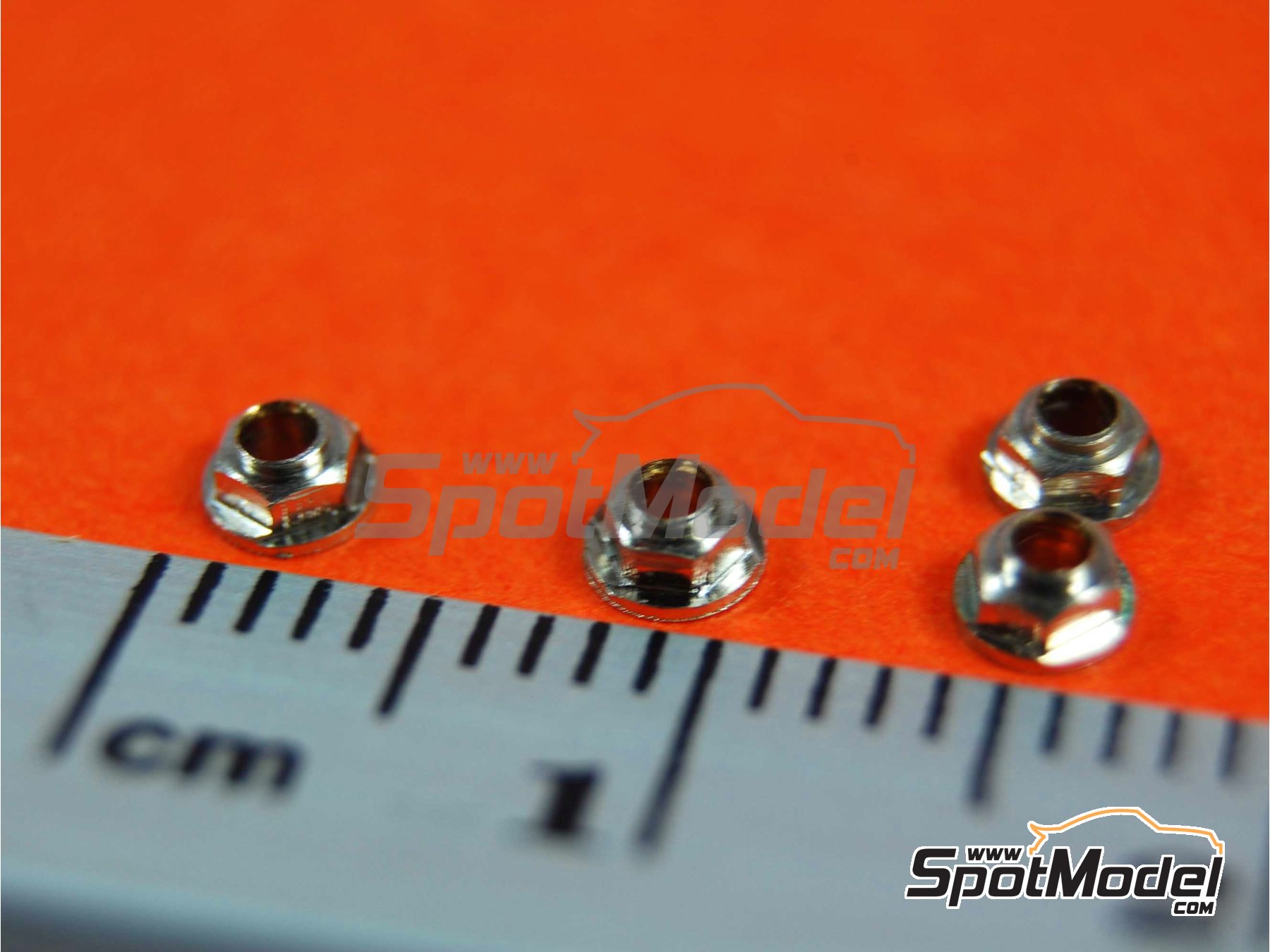 Image 5: MotoGP hex nuts | Nuts in 1/12 scale manufactured by Top Studio (ref.&nbsp;TD23022)