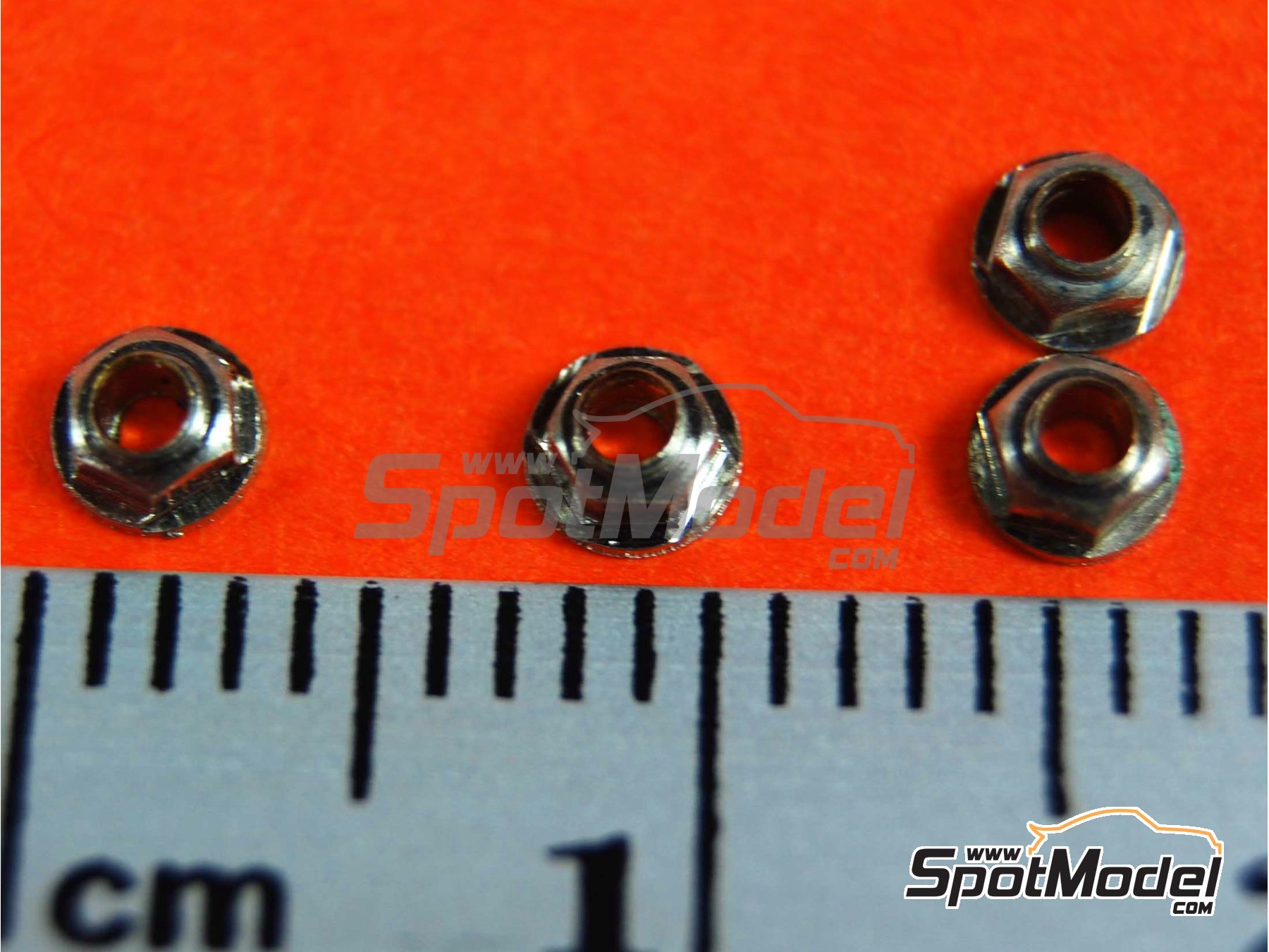 Image 6: MotoGP hex nuts | Nuts in 1/12 scale manufactured by Top Studio (ref.&nbsp;TD23022)