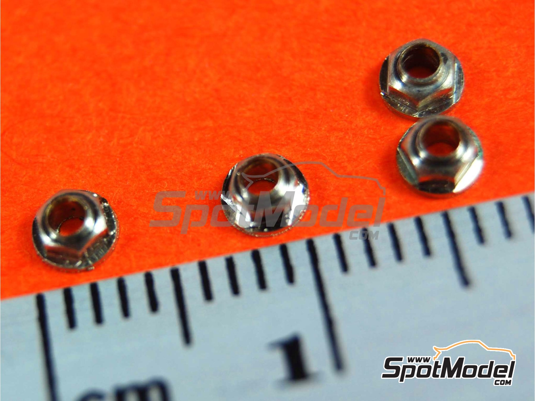 Image 7: MotoGP hex nuts | Nuts in 1/12 scale manufactured by Top Studio (ref.&nbsp;TD23022)