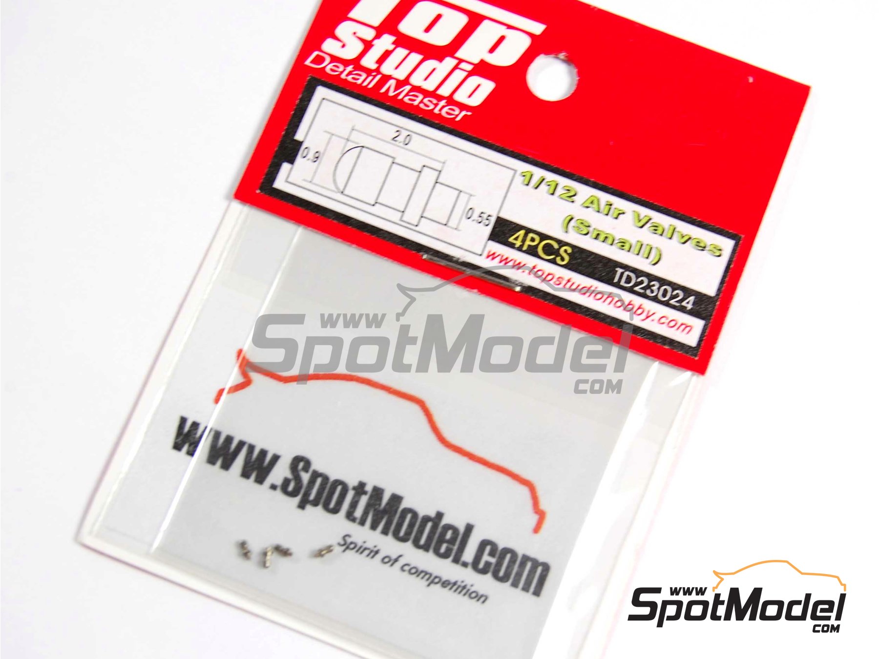 Image 3: Air valve | Air valve in 1/12 scale manufactured by Top Studio (ref. TD23024)