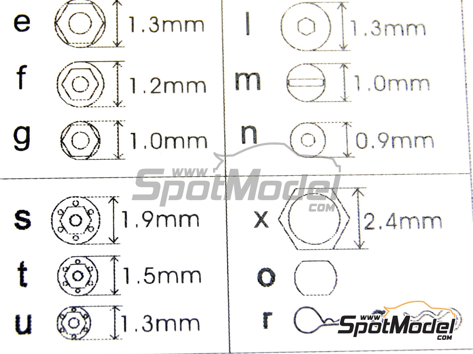 Image 4: Assorted details for MotoGP, cars, ... | Detail in 1/12 scale manufactured by Top Studio (ref. TD23027)
