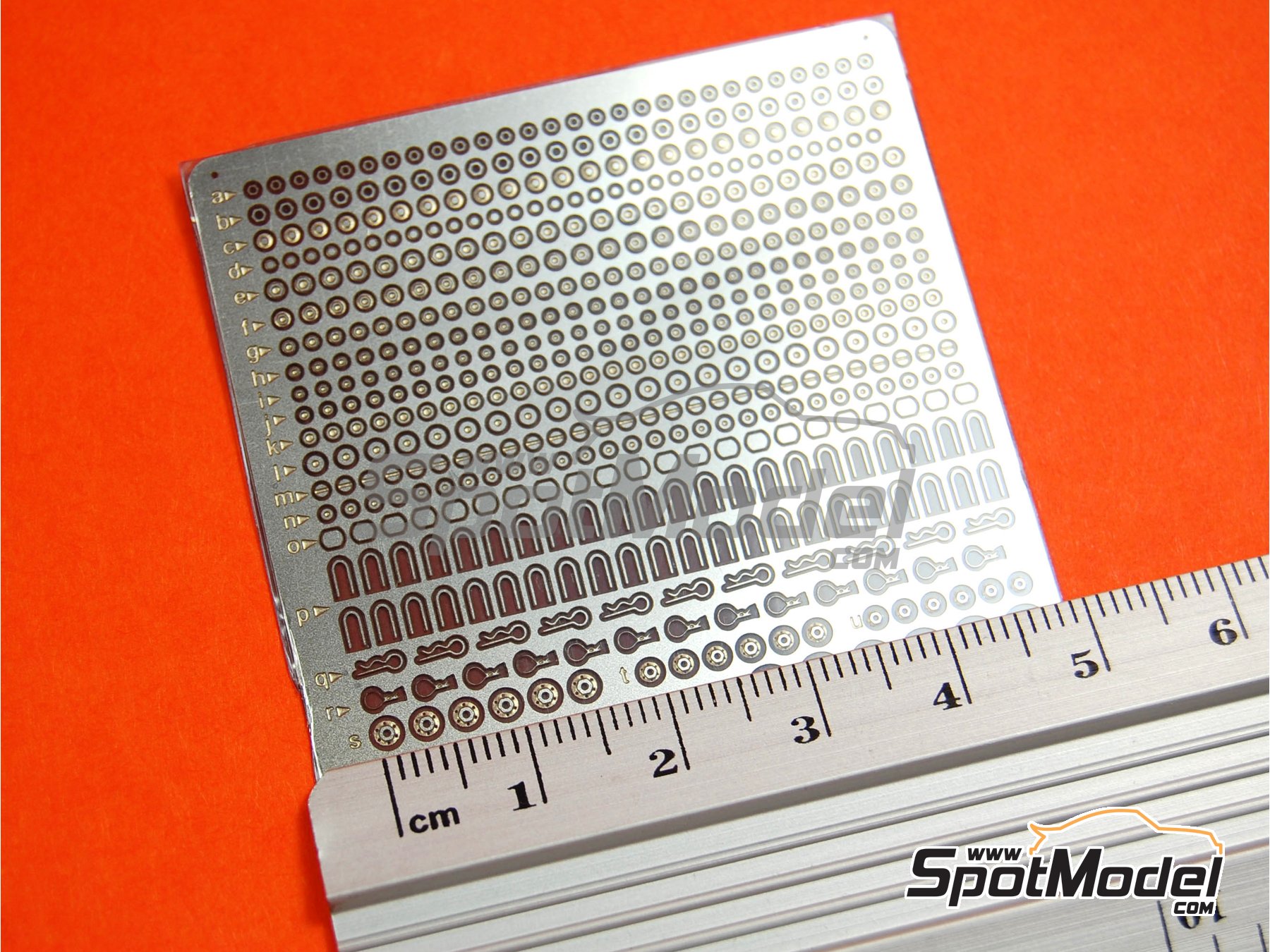 Image 8: Assorted details for MotoGP, cars, ... | Detail in 1/12 scale manufactured by Top Studio (ref. TD23027)