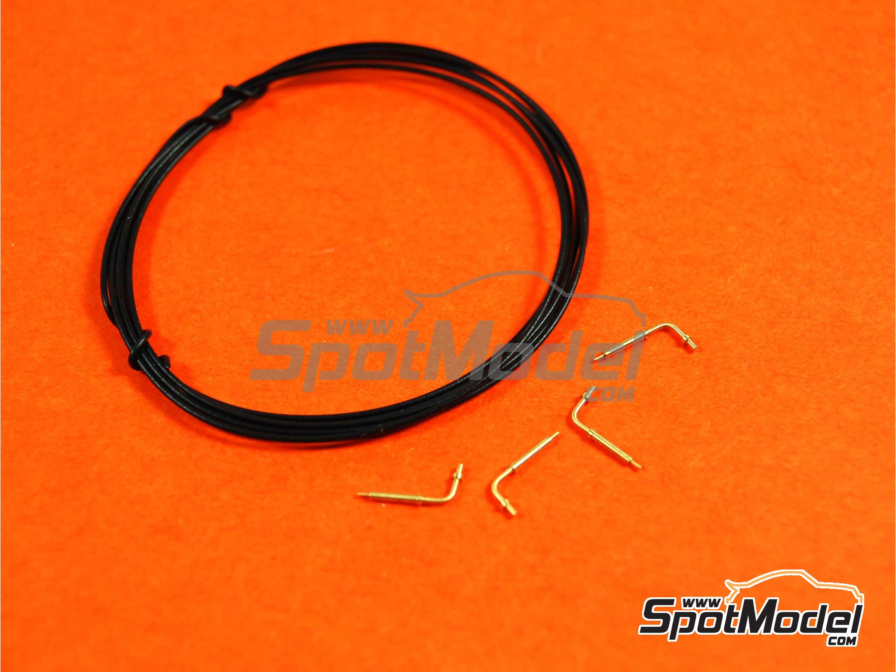 Image 1: Tensor de cable para motocicletas | Detalle en escala&nbsp;1/12 fabricado por Top Studio (ref.&nbsp;TD23030)