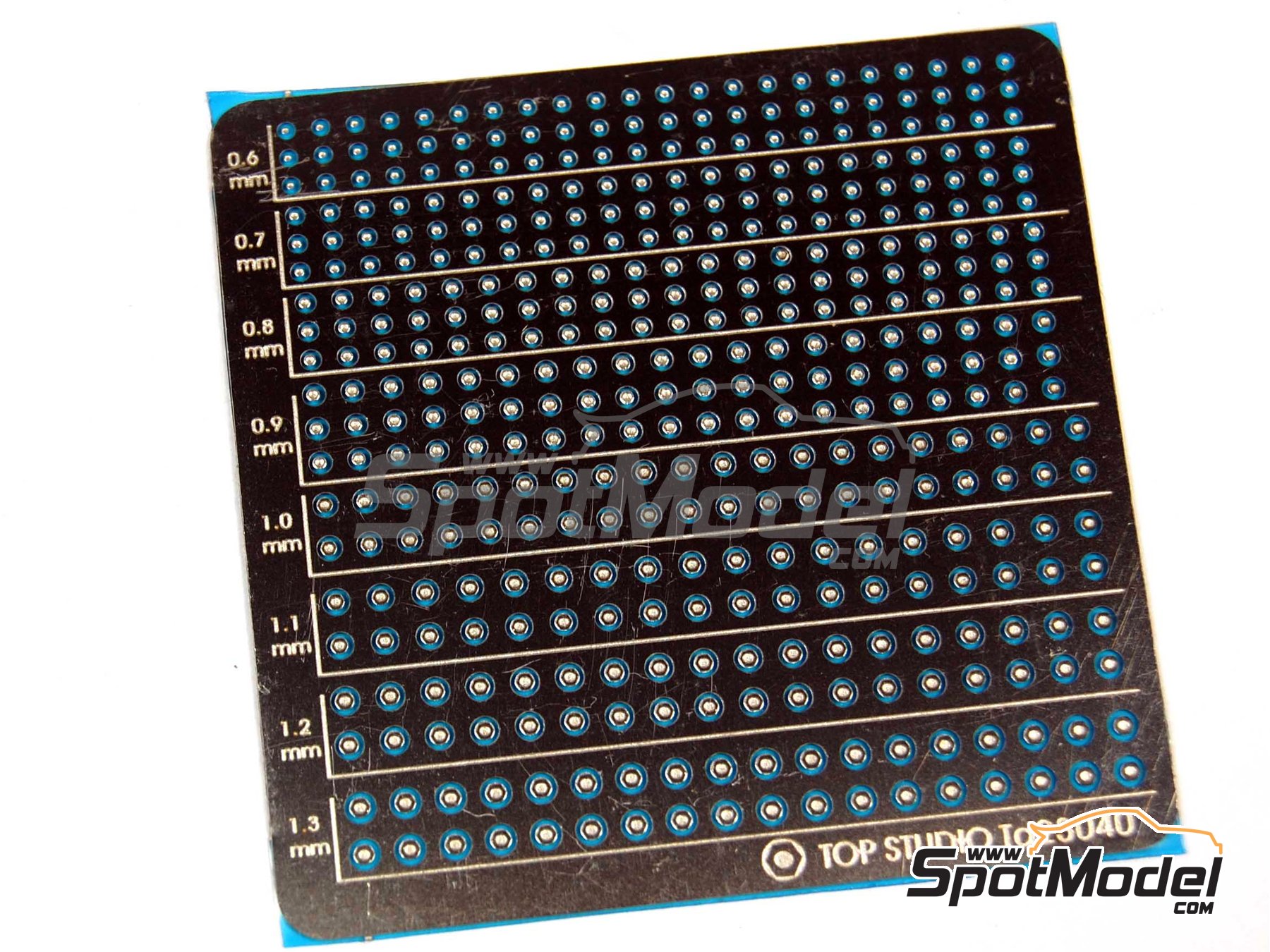 Image 2: Hex nuts 0,6mm to 1,3mm | Nuts manufactured by Top Studio (ref.&nbsp;TD23040)