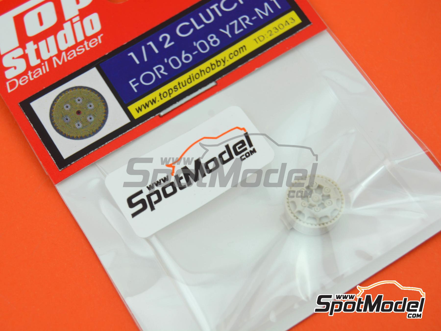Image 2: Yamaha YZR-M1 -  2006, 2007 and 2008 | Clutch in 1/12 scale manufactured by Top Studio (ref.&nbsp;TD23043)